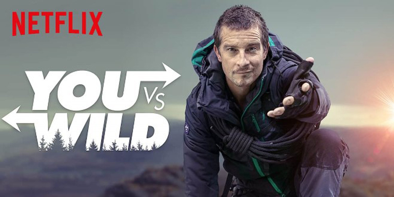 Above: You Vs Wild (Netflix)