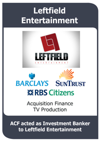 Leftfield - Acquisition Finance
