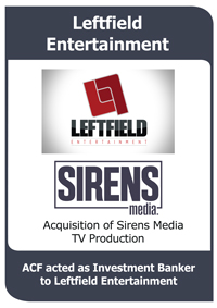 Leftfield Entertainment - Sirens Media